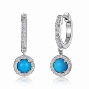 Huntington Halo Dangle Earrings