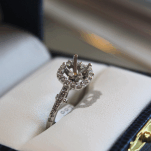 Diamond Curve Wedding Band