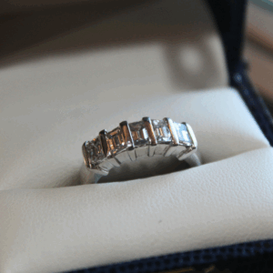 White Gold Ring - 9857