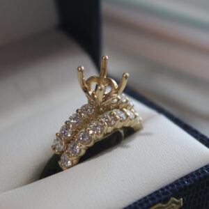 Golden Promise Diamond Wedding Set