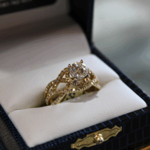 Yellow Gold Ring -156