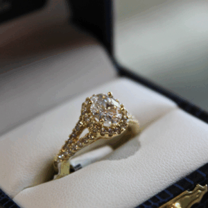 Yellow Gold Ring -7954