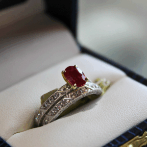 White Gold Ring -671