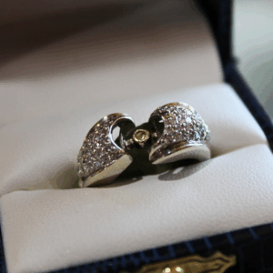 White Gold Ring - 87088