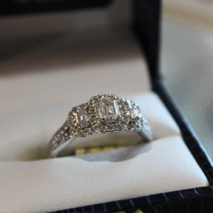 White Gold Ring - 030