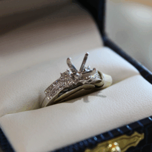 White Gold Ring - 453