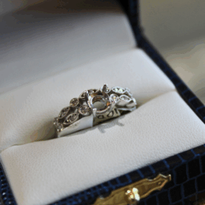White Gold Ring - 57879