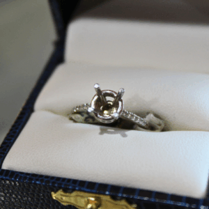 White Gold Ring - 458
