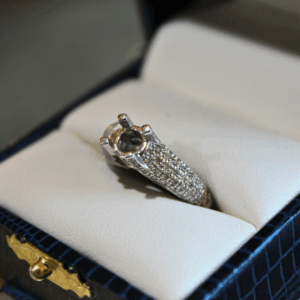 White Gold Ring - 56478