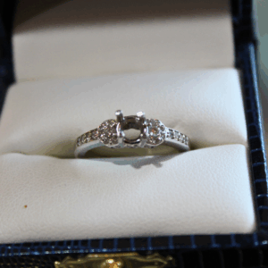 White Gold Ring - 9246