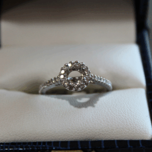 White Gold Ring -65321