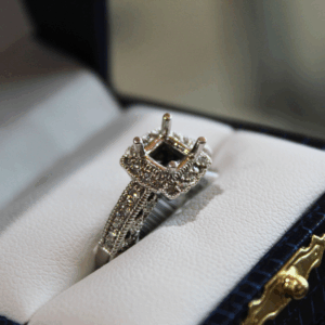 White Gold Ring - 414