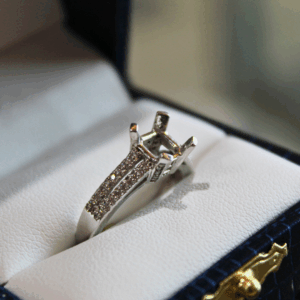 White Gold Ring - 2306