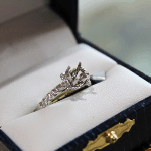 White Gold Ring - 58732