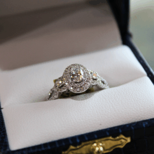 White Gold Ring - 413